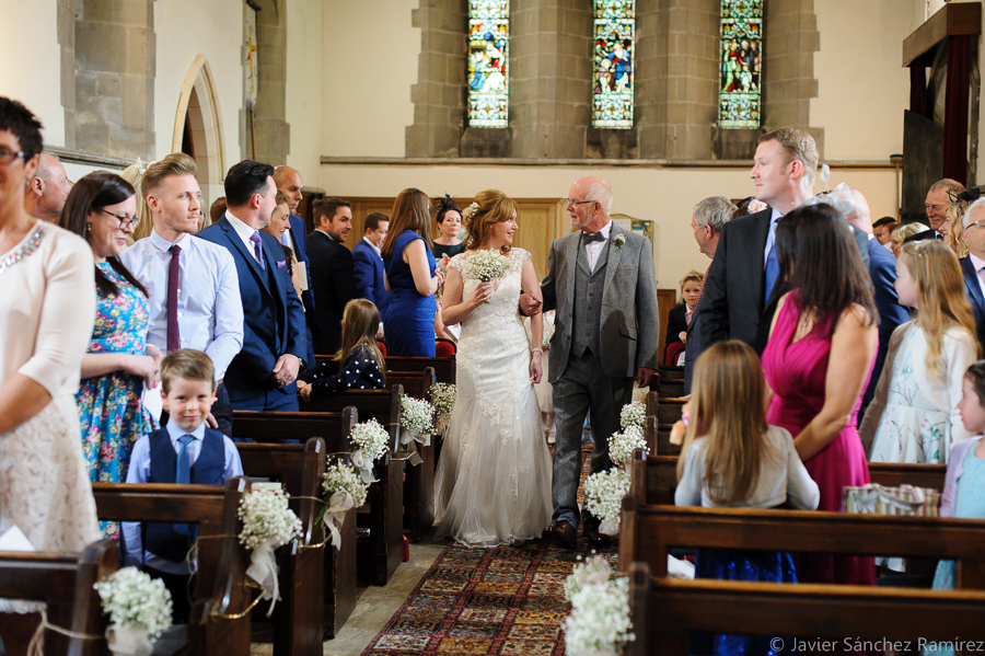 Bishop Monkton Church wedding photography