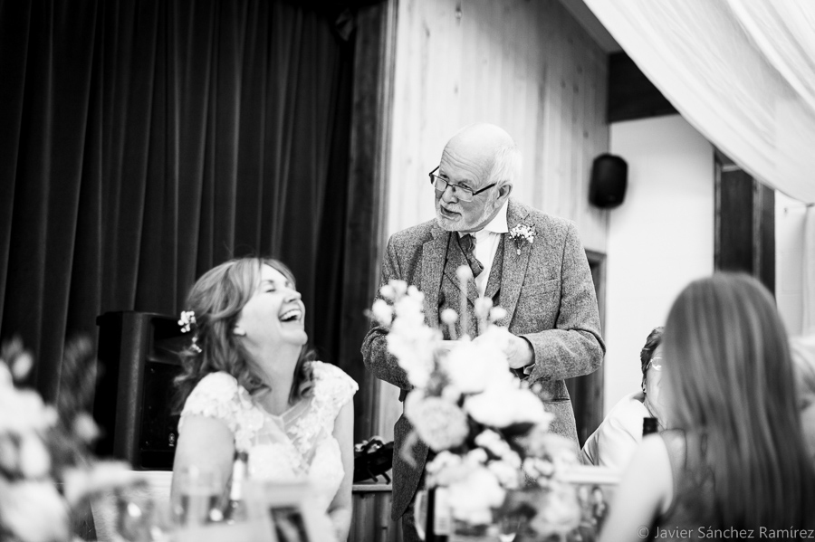 Speeches by Harrogate wedding photographer
