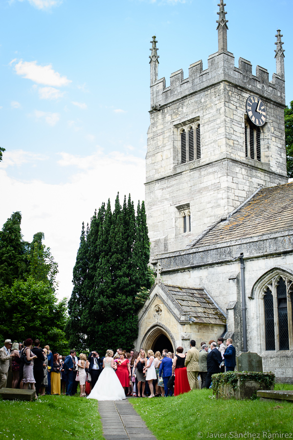Wedding at All Saints’ Church in Bolton Percy York