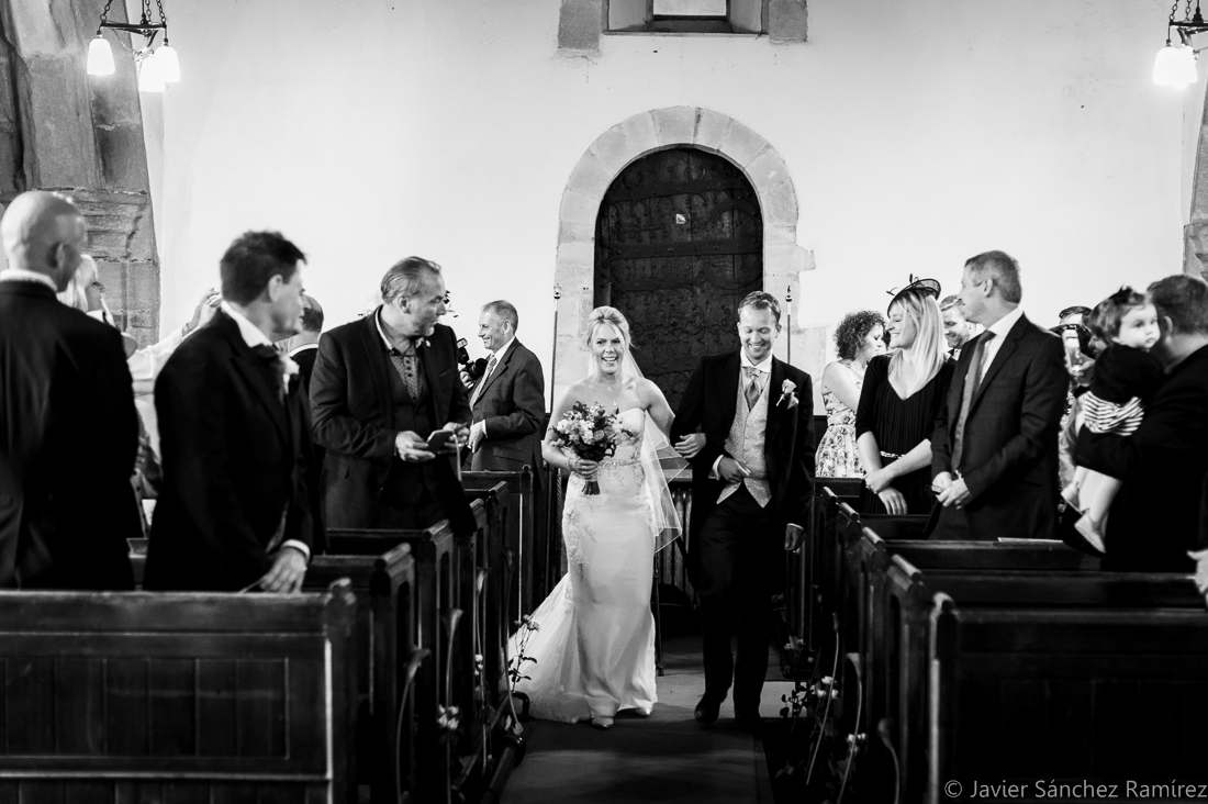 Leathley Church. Yorkshire wedding photography