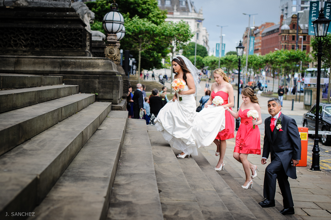 Leeds Town Hall wedding