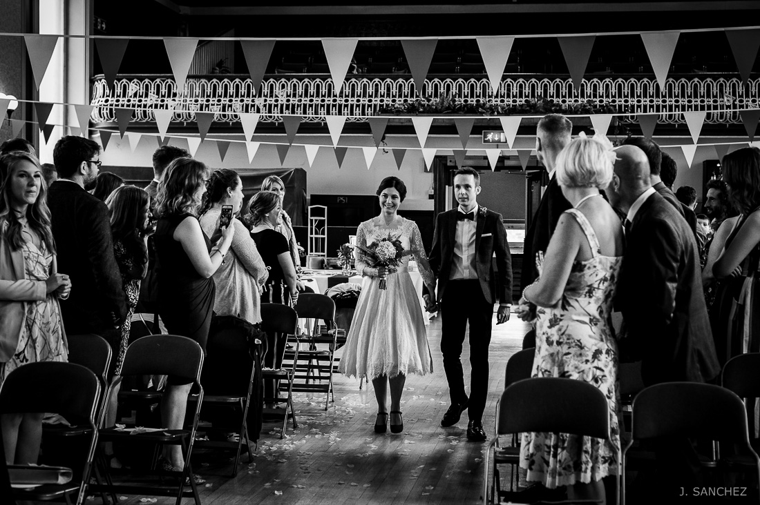 Todmorden Town Hall wedding photography
