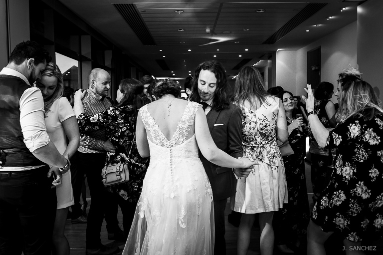 Fist wedding dance at DoubleTree by Hilton Leeds