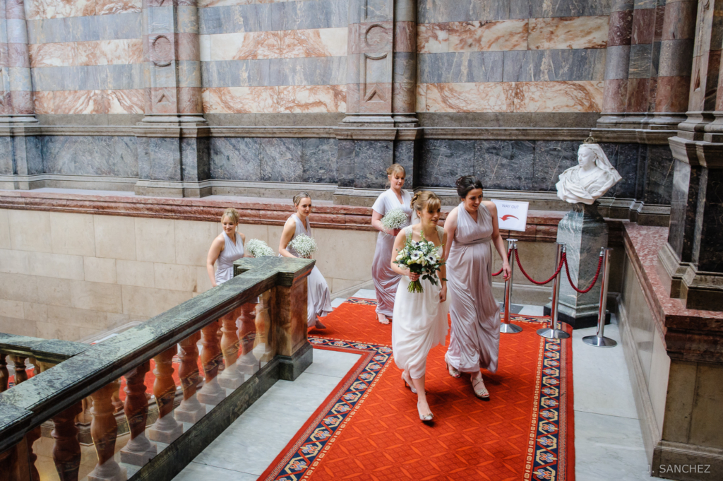 Sheffield Town Hall wedding photography